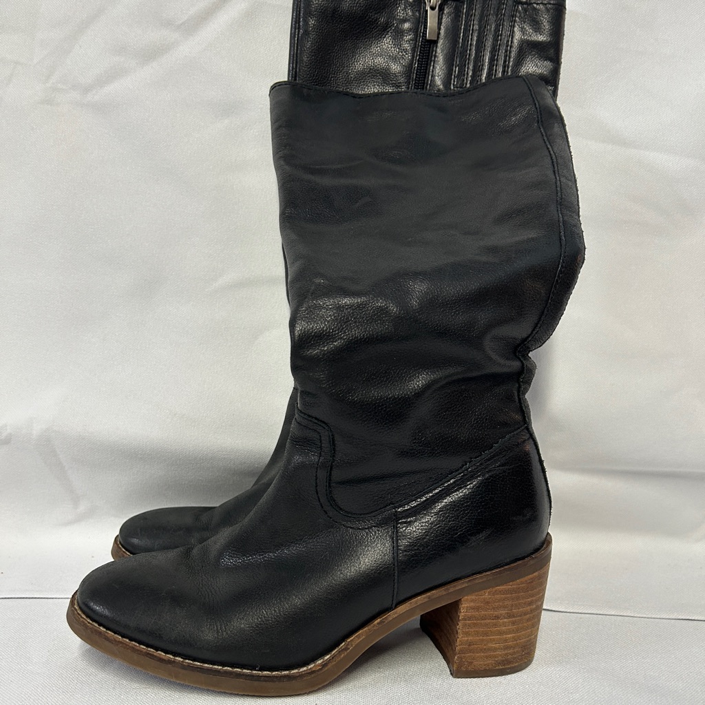 Crown Vintage Daytona Black Boots